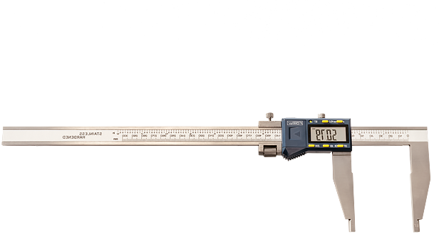 数字卡尺，12英寸(300毫米)，3.5英寸-深颚，重型